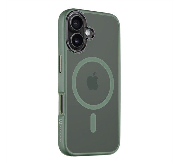 Tactical MagForce Hyperstealth Apple iPhone 16 Forest MagSafe hátlap tok, áttetsző/sötétszöld