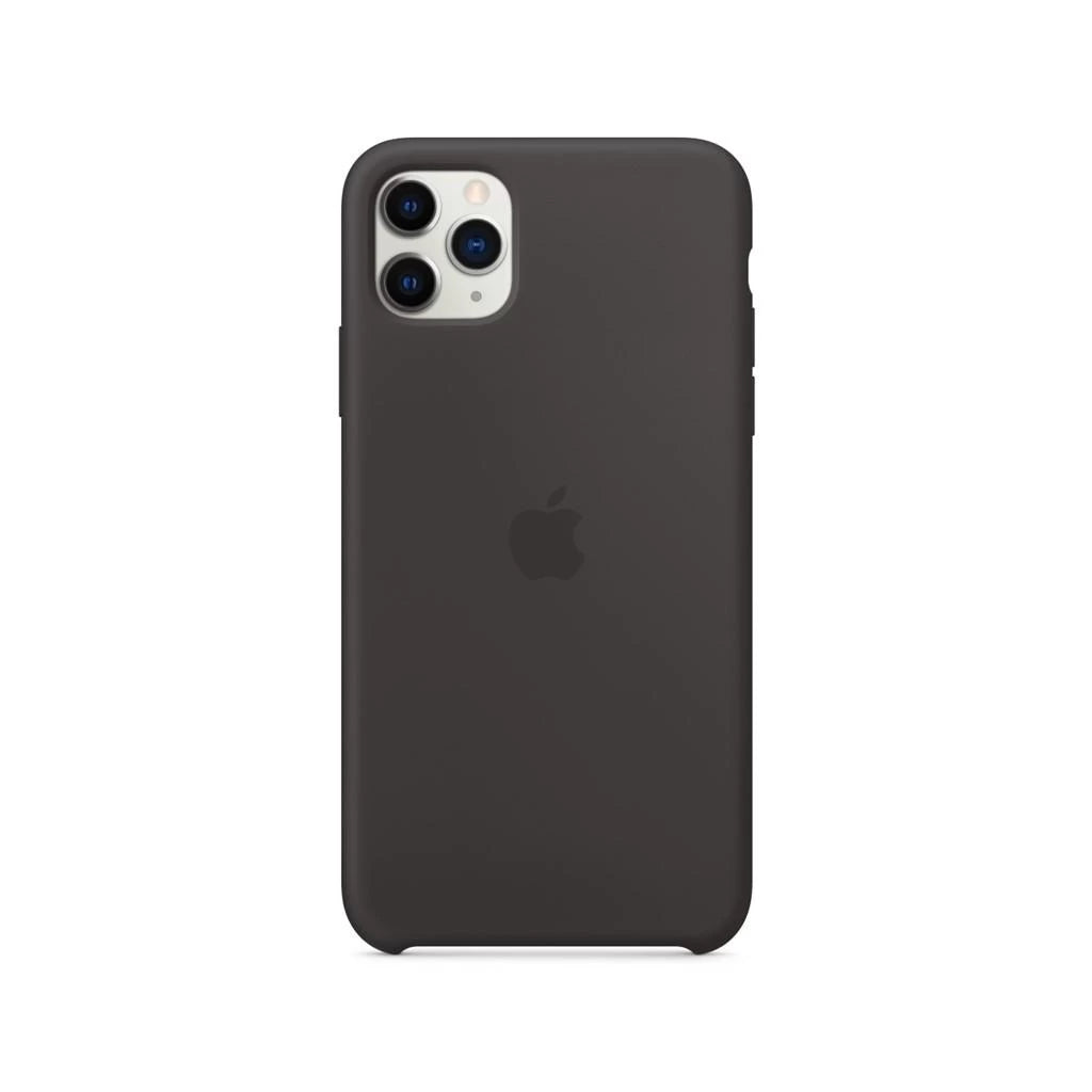MX002ZM/A Apple szilikon tok iPhone 11 Pro Max készülékhez fekete