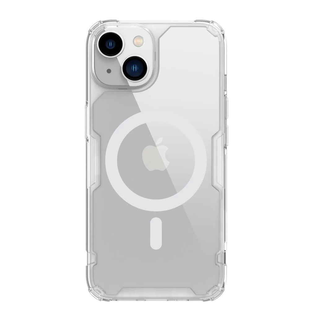 Nillkin Nature TPU PRO Magnetic tok Apple iPhone 13/14 készülékhez átlátszó - iPhone 13/14 tok a Domshop kínálatából