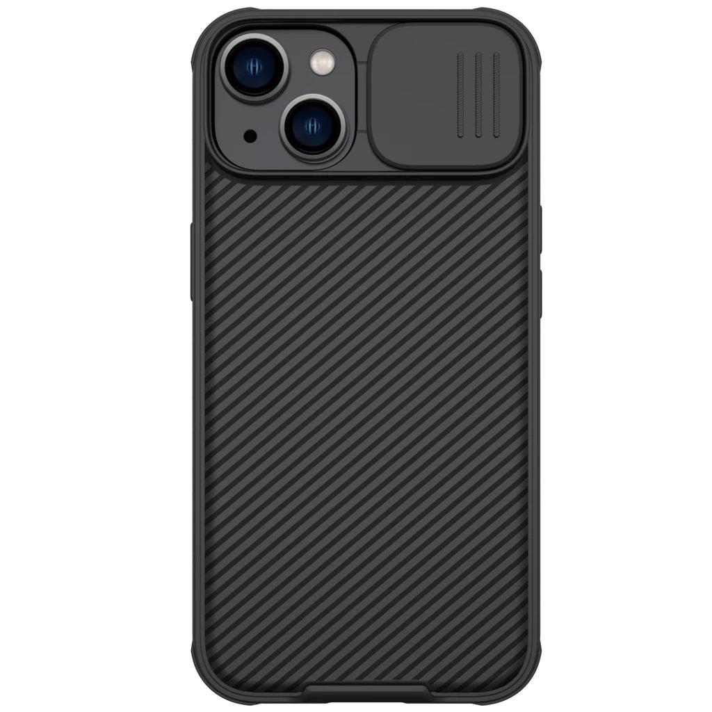 Nillkin CamShield PRO kemény tok Apple iPhone 13/14 készülékhez fekete - iPhone 13/14 tok a Domshop kínálatából