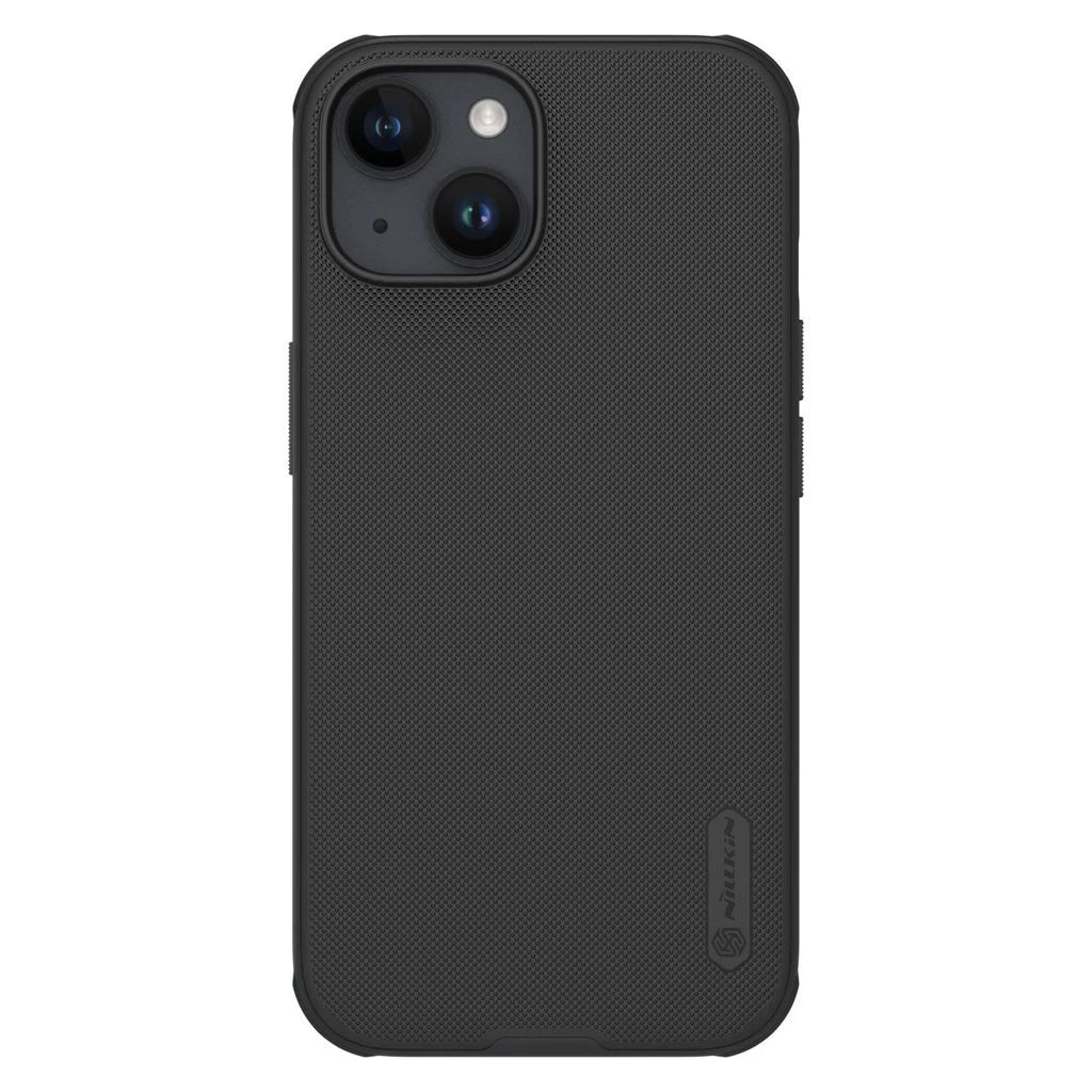 Nillkin Super Frosted PRO Magnetic Back Cover for Apple iPhone 15 készülékhez fekete