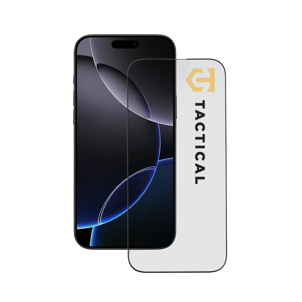 Tactical Glass Shield 5D Apple iPhone 16 Pro Max készülékhez fekete