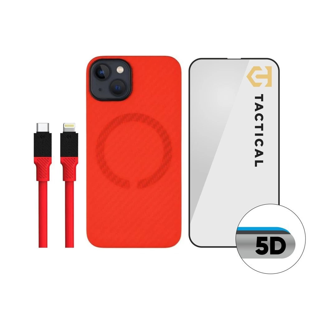 Tactical Limited Edition Combo for Apple iPhone 13 készülékhez piros - iPhone 13/14 tok a Domshop kínálatából