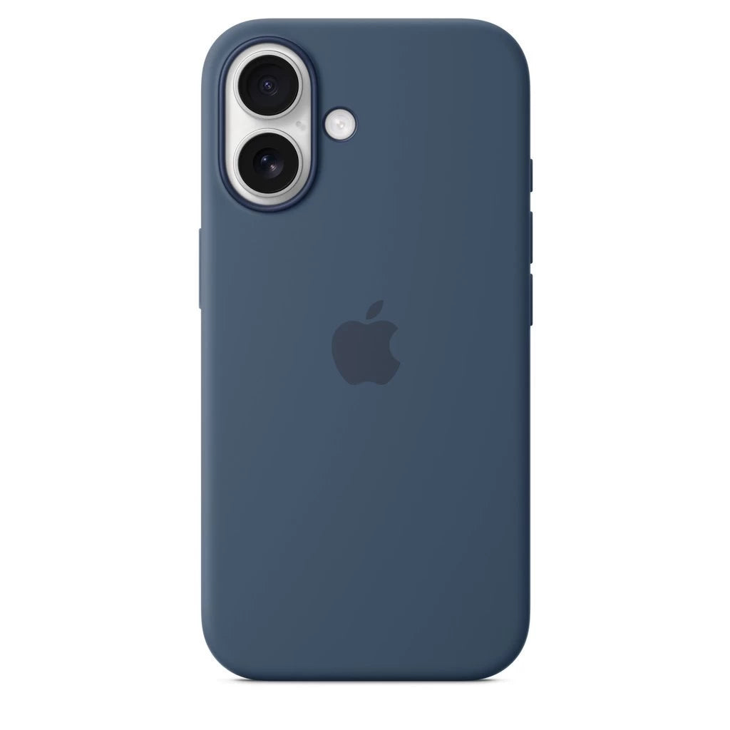 MYY23ZM/A Apple Silicone Magsafe tok iPhone 16 készülékhez denim
