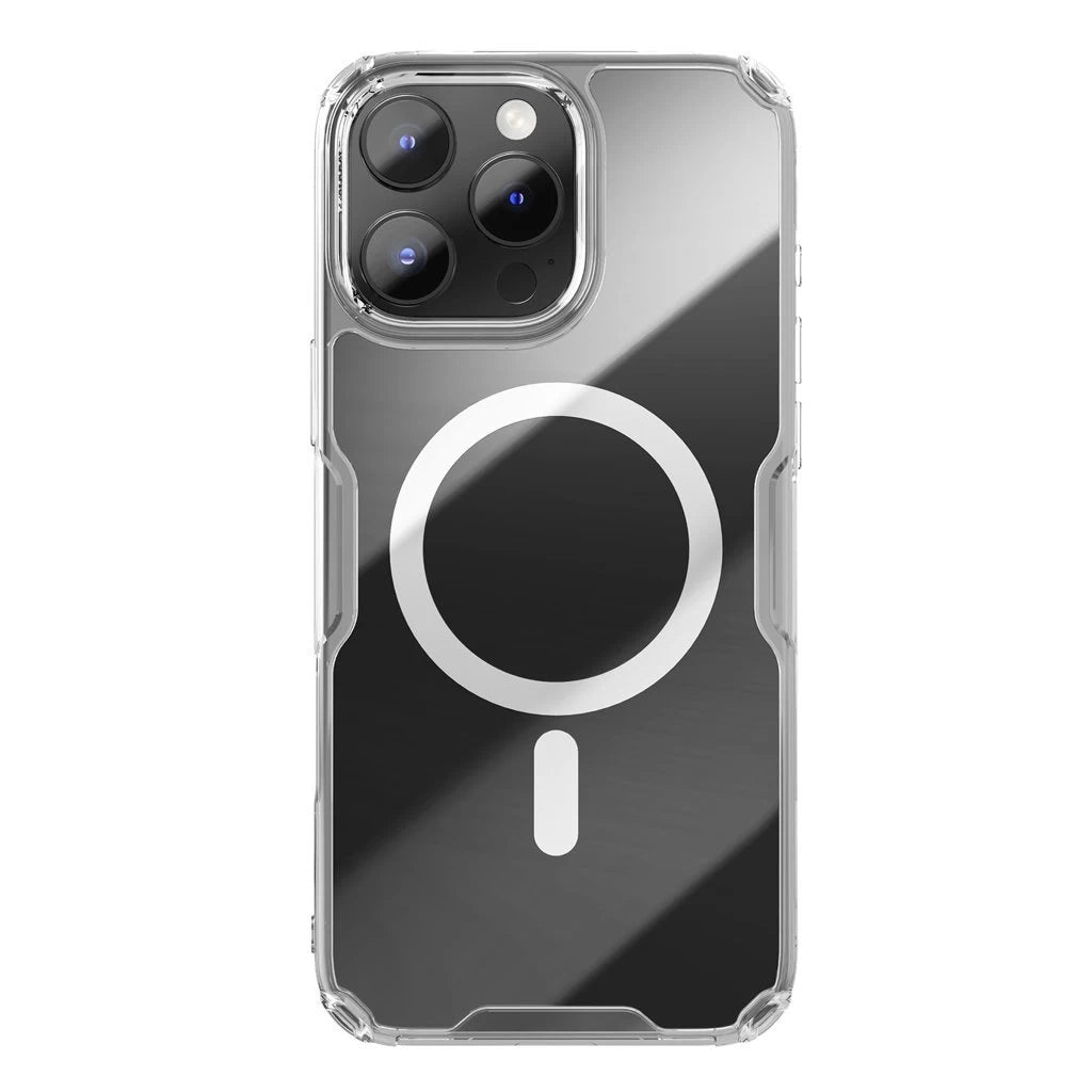 Nillkin Nature TPU PRO mágneses tok Apple iPhone 16 Pro Max készülékhez átlátszó