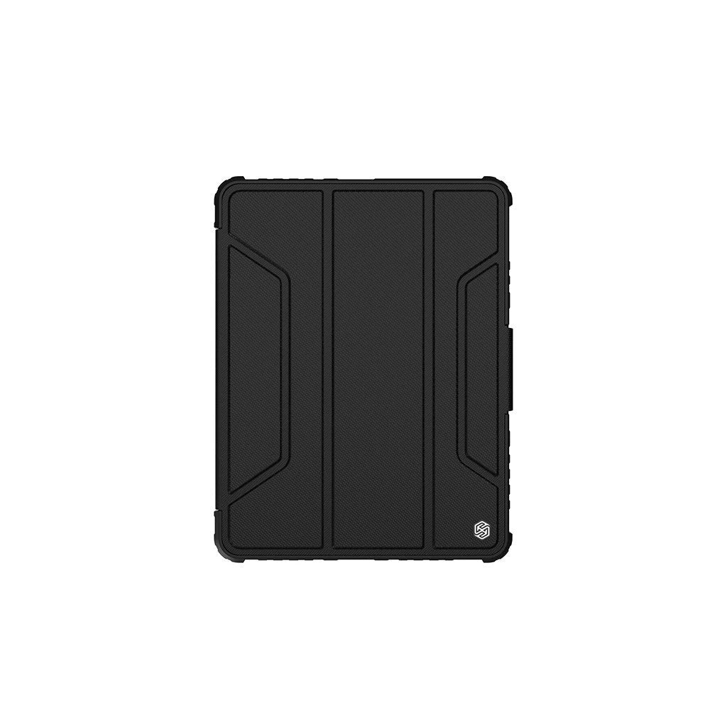 Nillkin Bumper PRO védő, állványos tok iPad Air 4/5/10.9 (2020/11/2024/2025) és iPad Pro 11 (2020/2021/2022) készülékhez fekete - iPad Pro 11" (2020/2021/2022) és iPad Air 10.9" (2020/2022) és iPad Air 11" (2024/2025) tok a Domshop kínálatából