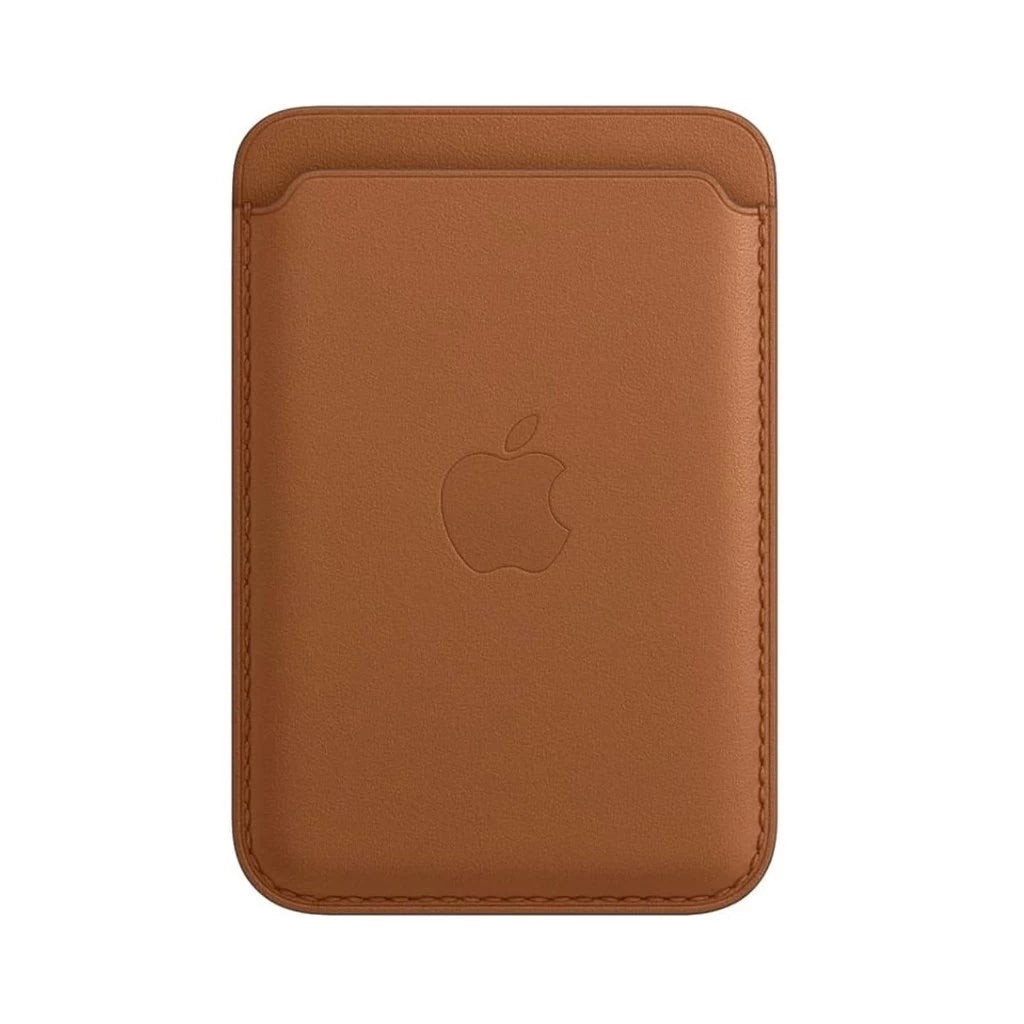 MHLT3ZE/A Apple iPhone készülékhez bőr pénztárca MagSafe funkcióval, nyeregbarna