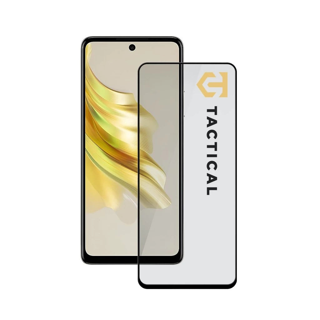 Tactical Glass Shield 5D for Tecno Spark 20 Pro készülékhez fekete