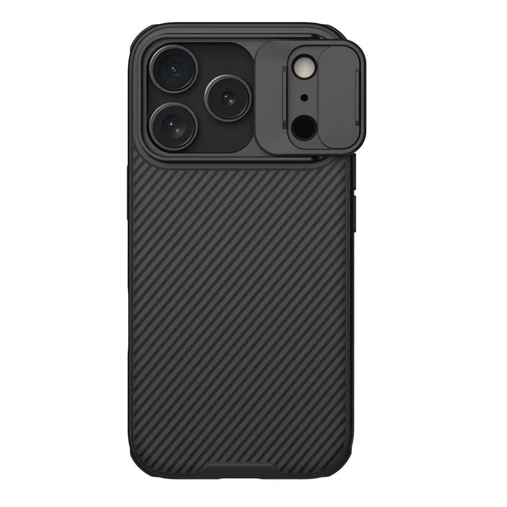 Nillkin CamShield PRO mágneses kemény tok Apple iPhone 17 Pro készülékhez fekete