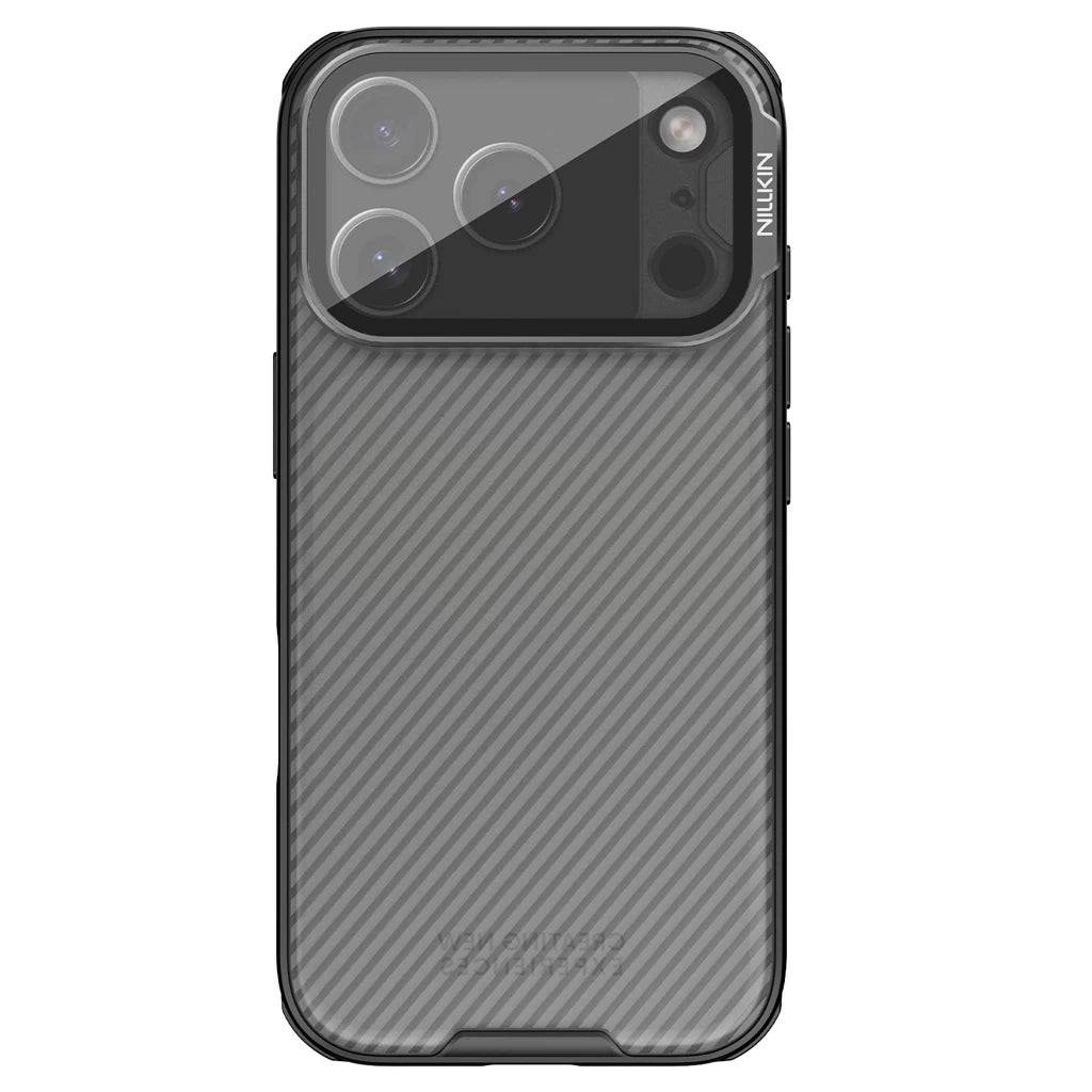 Nillkin CamShield Prop Case for Apple iPhone 17 Pro készülékhez átlátszó fekete - iPhone 17 Pro tok a Domshop kínálatából