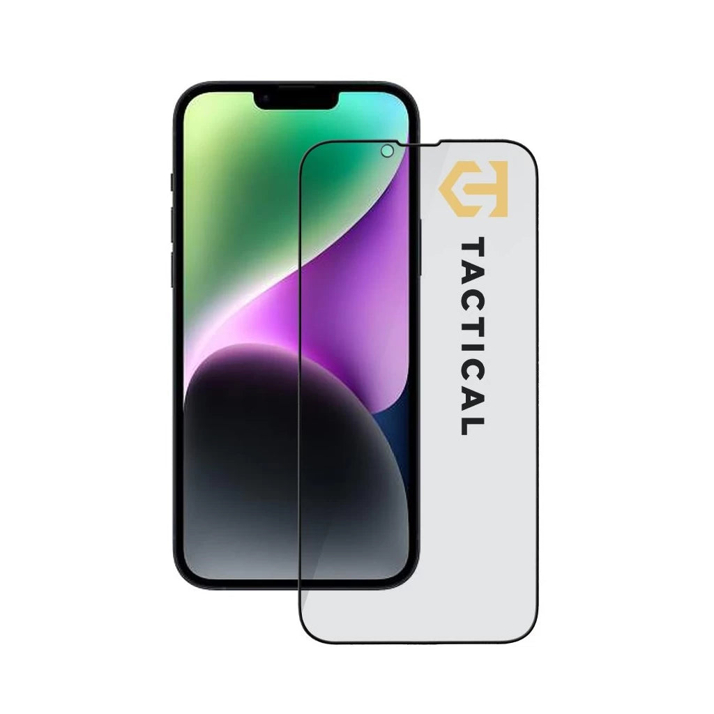 Tactical Glass Shield Privacy Stealth 5D kijelzővédő for Apple iPhone 13 Pro Max/14 Plus készülékhez fekete