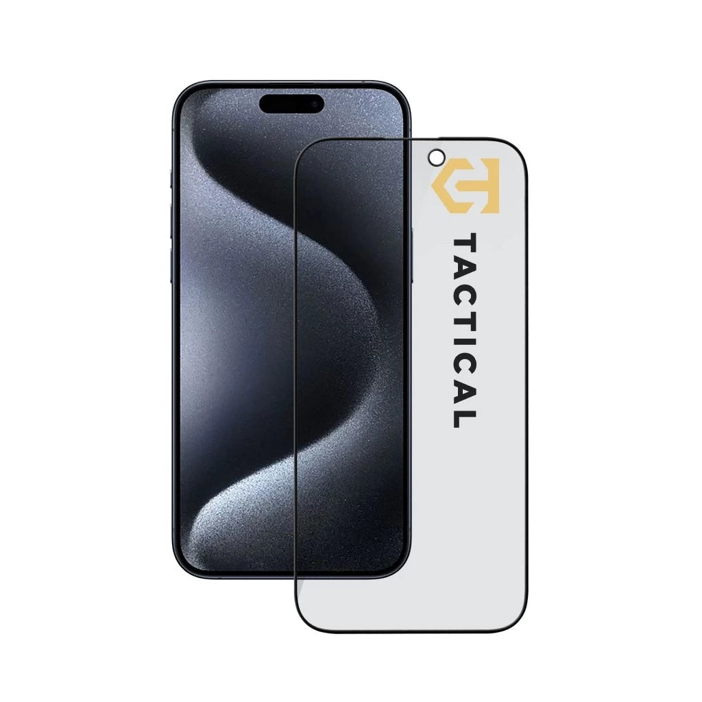 Tactical Glass Shield Privacy Stealth 5D kijelzővédő Apple iPhone 15 Pro készülékhez fekete - iPhone 15 Pro fólia a Domshop kínálatából