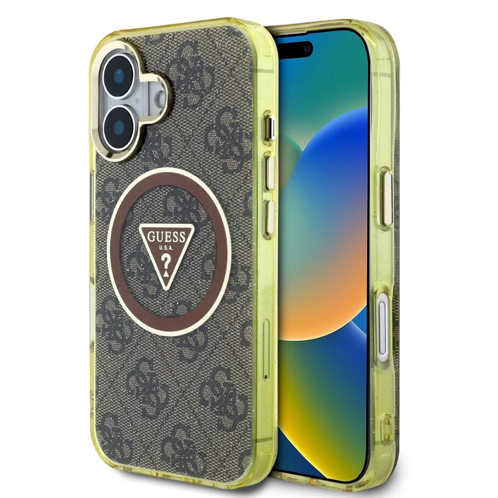 Guess tok fekete GUHMP16SHG4PRTGW Apple iPhone 16 készülékhez – a Guess kínálatából | Domshop