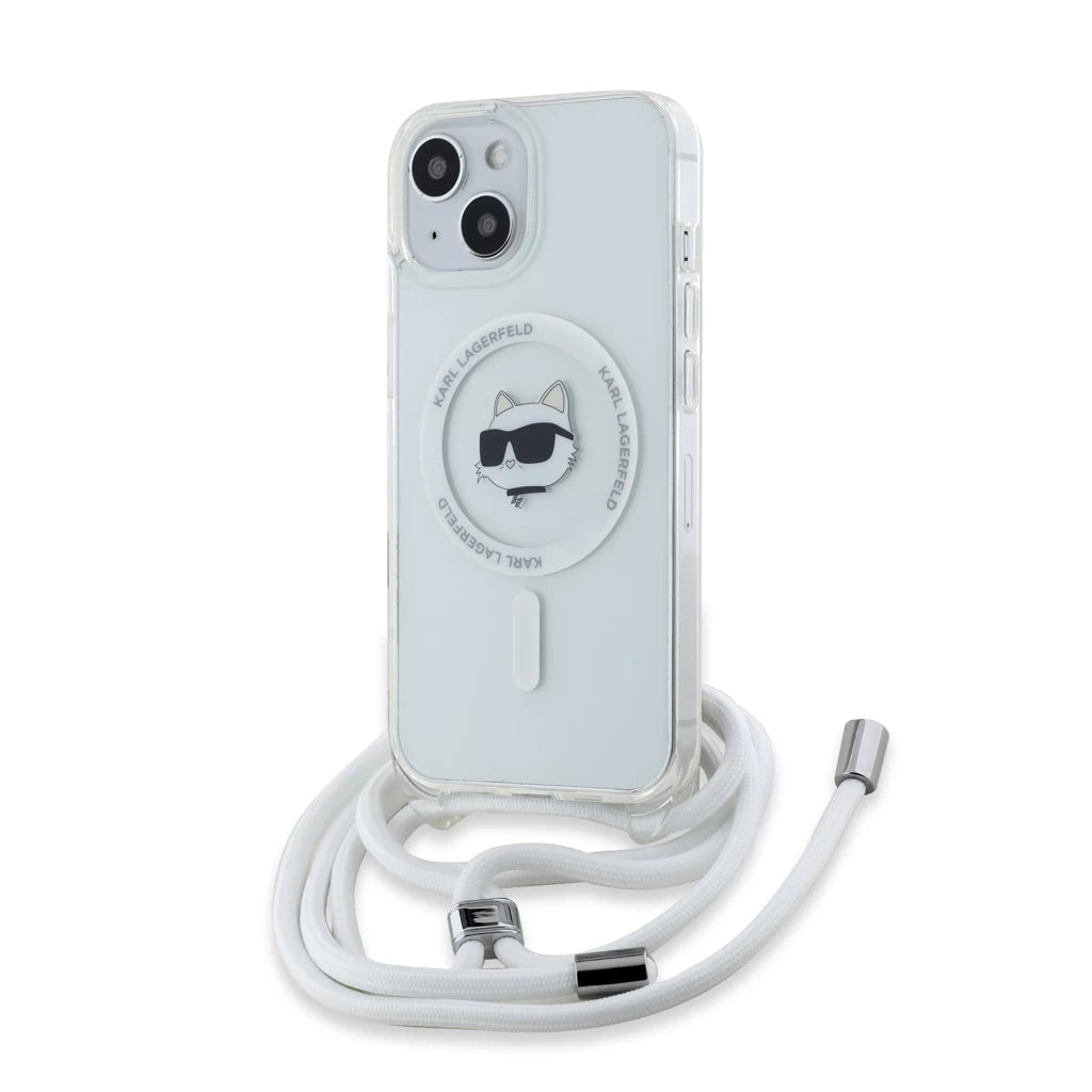 Karl Lagerfeld crossbody tok átlátszó KLHMP15SHCCHNT Apple Iphone 15 készülékhez – iPhone 15 tok a Karl Lagerfeld kínálatából | Domshop