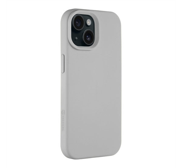 Tactical MagForce Velvet Smoothie Apple iPhone 15 MagSafe tok, Foggy, világosszürke – iPhone 15 tok a Tactical kínálatából | Domshop
