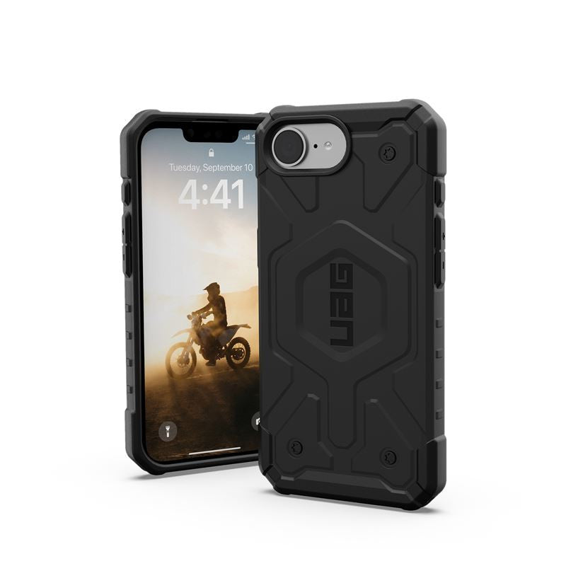 UAG Pathfinder MagSafe Apple iPhone 16e hátlap tok, fekete – iPhone 16e tok a UAG kínálatából | Domshop