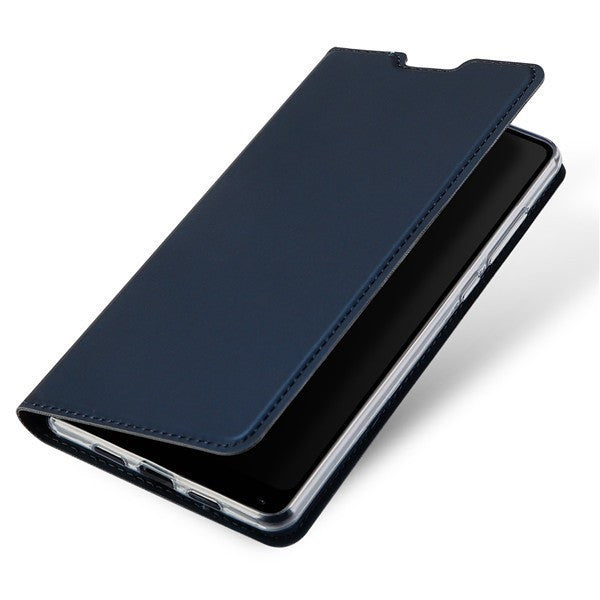 Apple iPhone 13 Pro, Oldalra nyíló tok, stand, Dux Ducis, sötétkék – iPhone 13 Pro tok a Dux Ducis kínálatából | Domshop