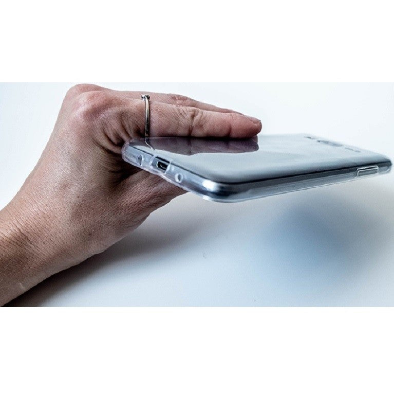 Telefon tok, Apple iPhone 14, TPU szilikon, átlátszó – iPhone 13/14 tok a Tech Protect kínálatából | Domshop