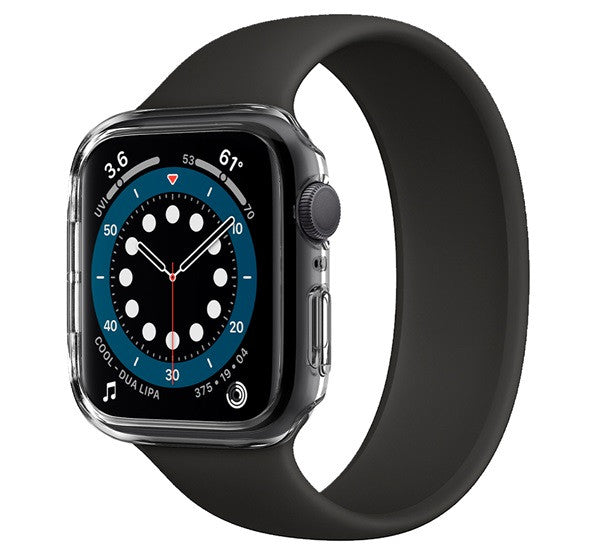 Spigen Thin Fit Apple Watch S4/S5/S6/SE 40mm Crystal Clear tok, átlátszó – Apple Watch Tokok a Spigen kínálatából | Domshop