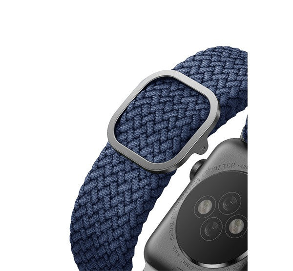 Uniq Aspen fonott szíj Apple Watch 42/44/45/49mm, kék – Apple Watch Szövet Szíjak a Uniq kínálatából | Domshop