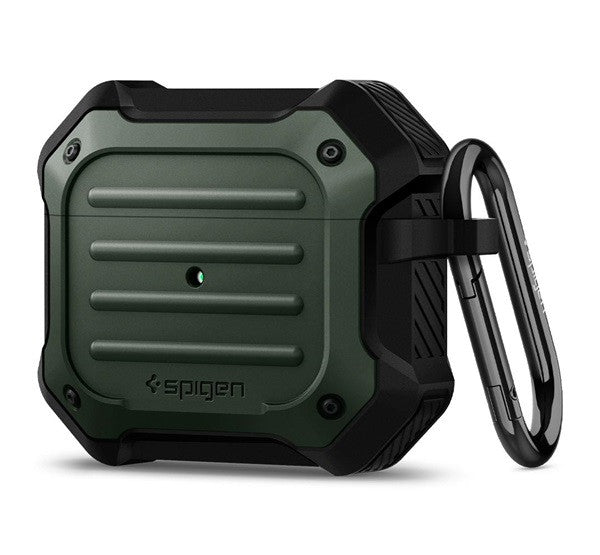 Spigen Tough Armor Apple Airpods (3. gen) tok, Military Green – a Spigen kínálatából | Domshop