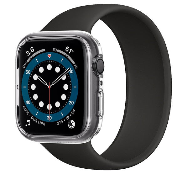 Spigen Liquid Crystal Apple Watch S7 (45mm)S6/S5/S4/SE 44mm Crystal Clear tok, átlátszó – Apple Watch Tokok a Spigen kínálatából | Domshop