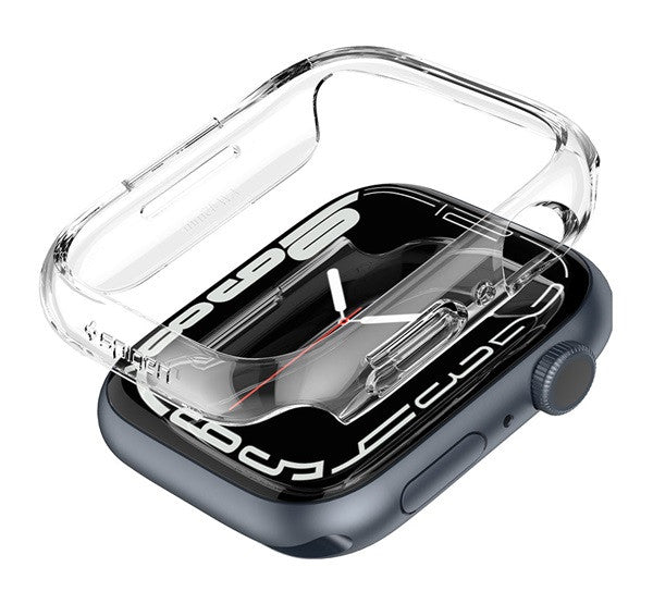 Spigen Thin Fit Apple Watch S7 45mm Átlátszó tok – Apple Watch Tokok a Spigen kínálatából | Domshop