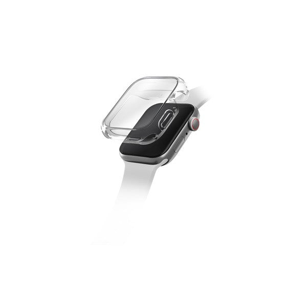 Uniq Garde Hybrid Apple Watch 45mm tok, tempered kijelző fóliával, átlátszó – Apple Watch Tokok a Uniq kínálatából | Domshop