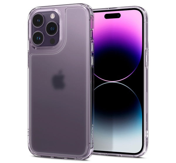 Spigen Quartz Hybrid Apple iPhone 14 Pro Max tok, Matte Clear, matt-átlátszó – a Spigen kínálatából | Domshop