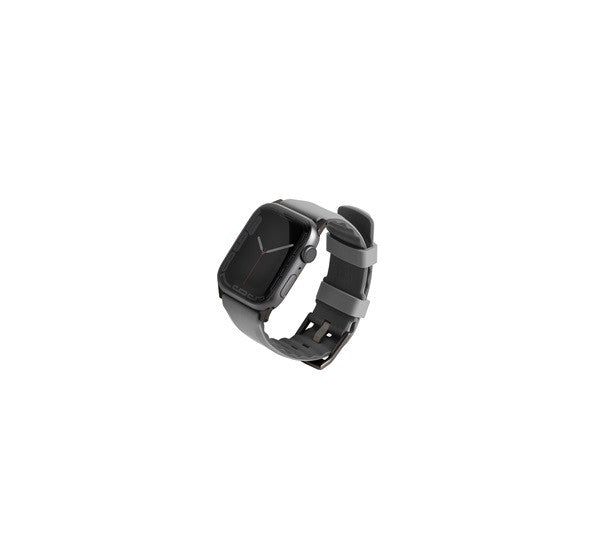 Uniq Linus Airosoft Apple Watch 42/44/45/49mm szilikon szíj, szürke – Apple Watch Szilikon Szíjak a Uniq kínálatából | Domshop