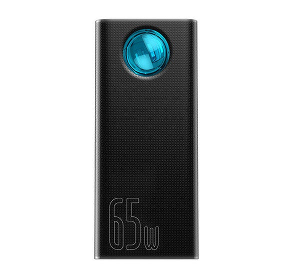 Baseus Amblight Power bank / külső akkumulátor, 30000mAh, 4xUSB, USB-C, 65W, fekete – a Baseus kínálatából | Domshop