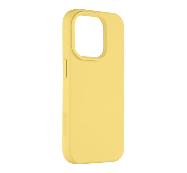 Tactical Velvet Smoothie Apple iPhone 15 Pro tok, sárga – iPhone 15 Pro tok a Tactical kínálatából | Domshop