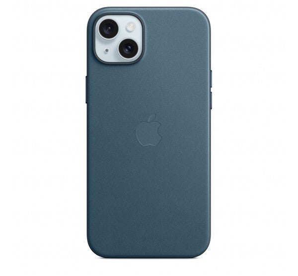 Apple iPhone 15 Plus FineWoven-szövettok MagSafe, óceánkék – a Apple kínálatából | Domshop