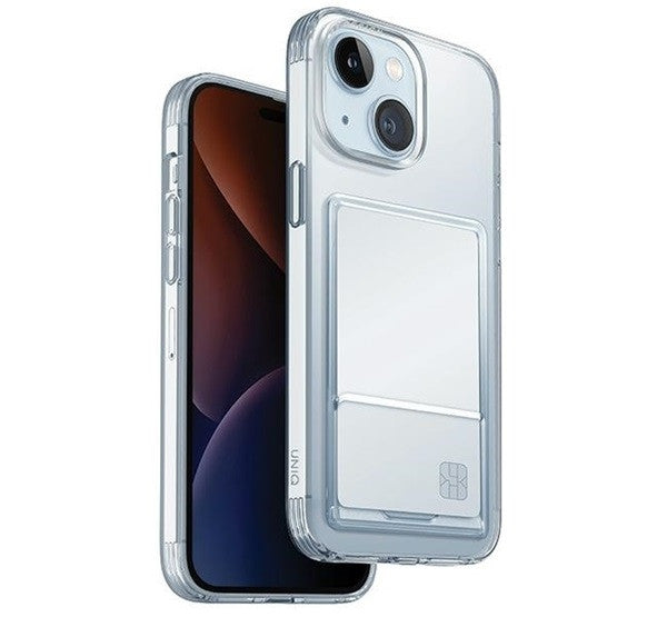 Uniq Air Fender Apple iPhone 15 kártyatartós tok, átlátszó – iPhone 15 tok a Uniq kínálatából | Domshop