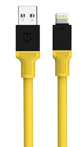 Tactical Fat Man USB / Lightning töltő- és adatkábel, 1m, sárga – a Tactical kínálatából | Domshop
