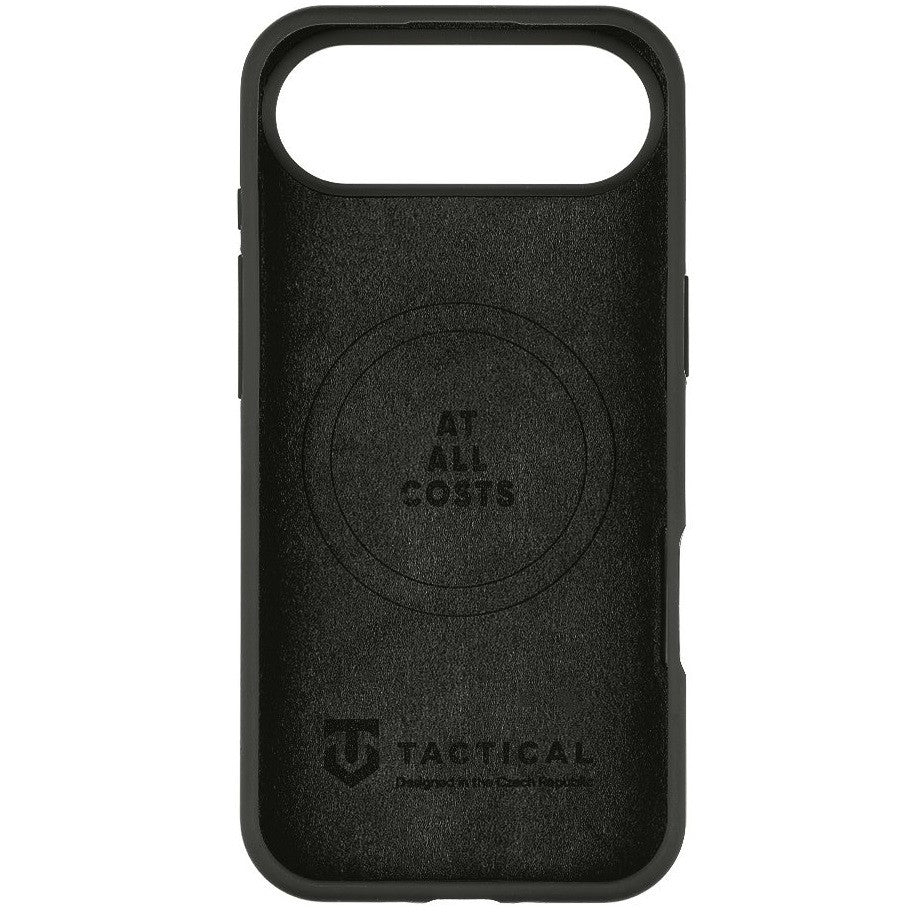 Apple iPhone Air (2025), Szilikon tok, mikrofiber plüss belső, Magsafe kompatibilis, Tactical MagForce Velvet Smoothie, bazooka-szürke