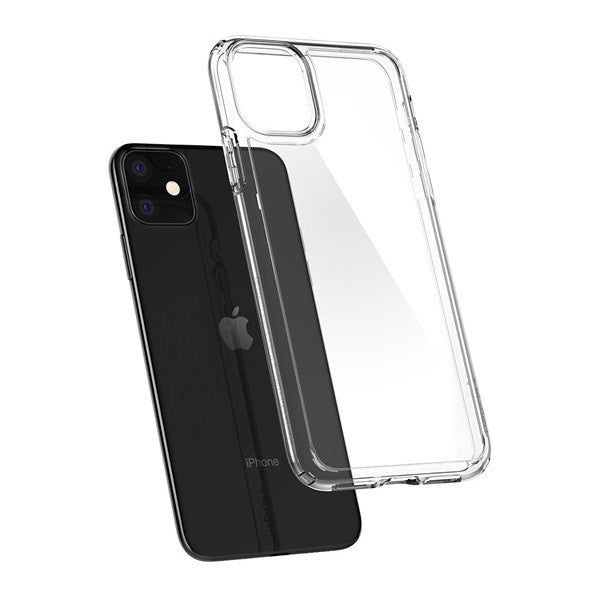 Apple iPhone 7 / 8 / SE (2020) / SE (2022), Műanyag hátlap védőtok + szilikon keret, Spigen Ultra Hybrid, átlátszó – iPhone 7/8/SE2/SE3 tok a Spigen kínálatából | Domshop