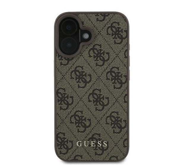 Guess 4G Classic Apple iPhone 16 Plus hátlap tok, barna – iPhone 16 Plus tok a Guess kínálatából | Domshop