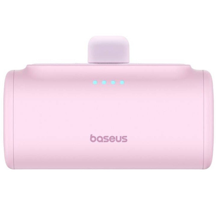 Baseus Compact Powerbank / külső akkumulátor, USB-C port 5000mAh, 20W, rózsaszín