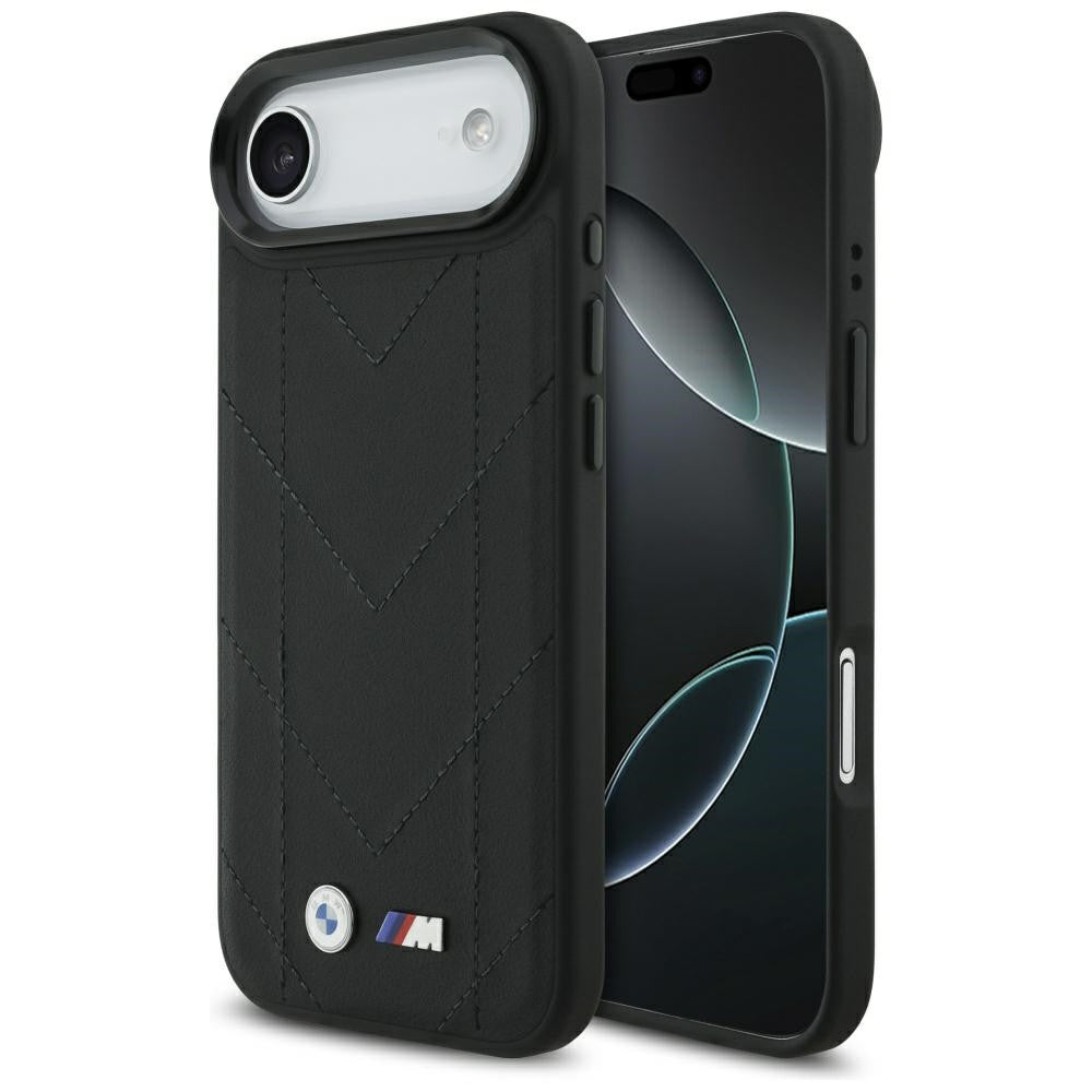 BMW M Quilted Logo Apple iPhone Air (2025) MagSafe hátlap tok, fekete
