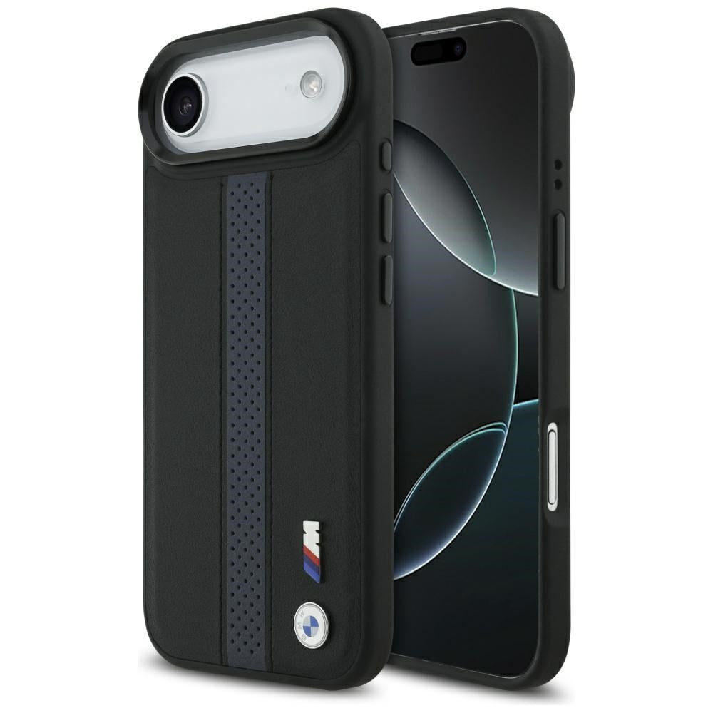 BMW M Perforated Stripe Logo Apple iPhone Air (2025) MagSafe hátlap tok, kék