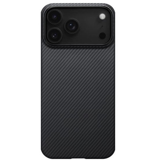 Pitaka Ultra-Slim MagSafe Apple iPhone 17 Pro hátlap tok, fekete-szürke