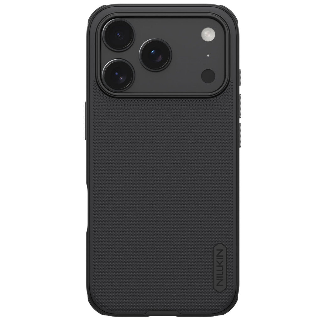 Nillkin Super Frosted PRO Apple iPhone 17 Pro műanyag hátlap tok, fekete
