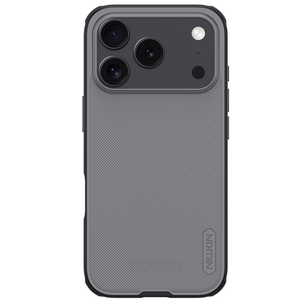 Nillkin Super Frosted PRO Apple iPhone 17 Pro Max műanyag hátlap tok, átlátszó-fekete