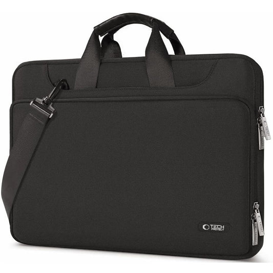 Laptop táska, 13 - 14" készülékhez, vállpánttal, TP Pocket Bag, fekete – 12-14" laptop táskák a Tech Protect kínálatából | Domshop