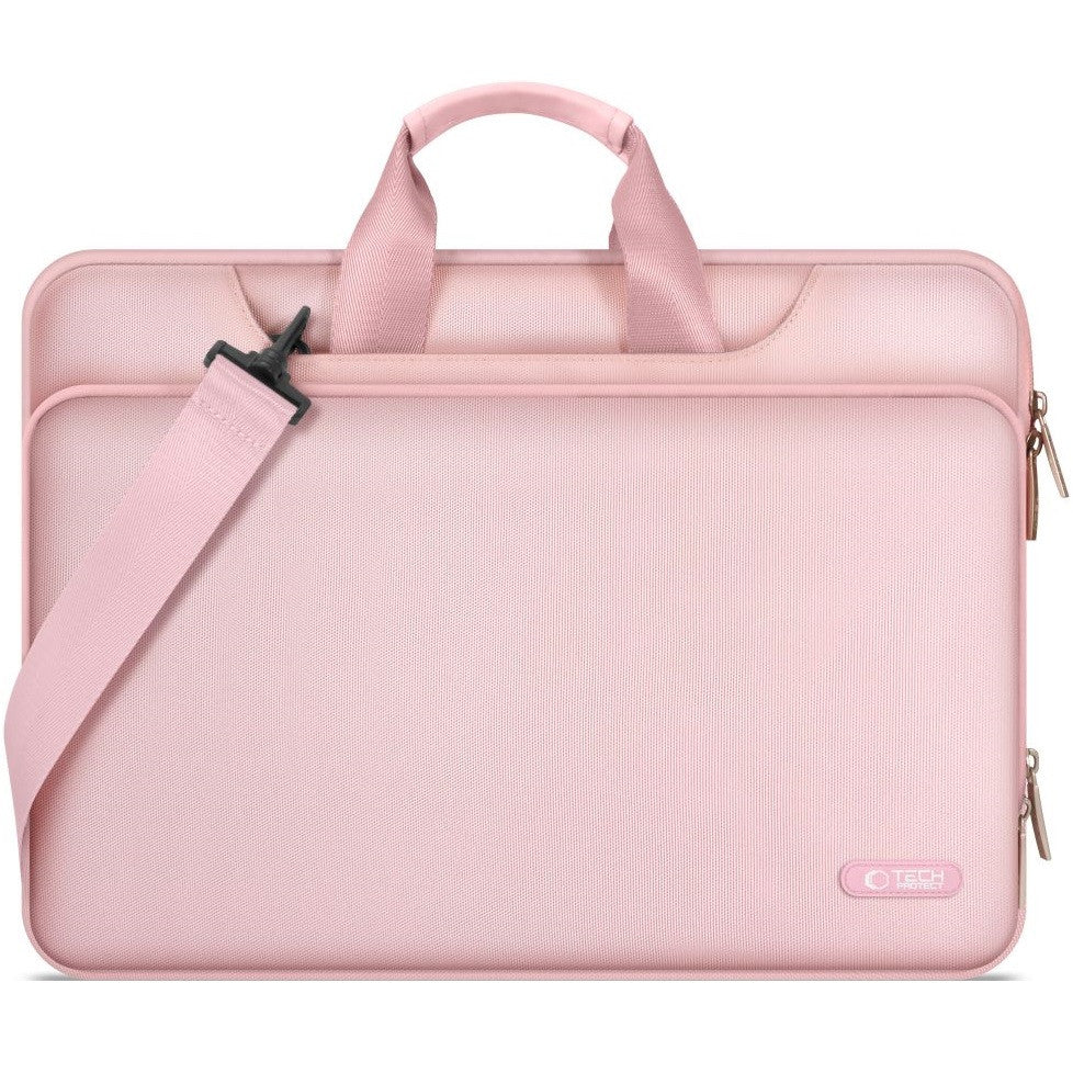 Laptop táska, 15 - 16" készülékhez, vállpánttal, TP Pocket Bag, rózsaszín – 15-16" laptop táskák a Tech Protect kínálatából | Domshop