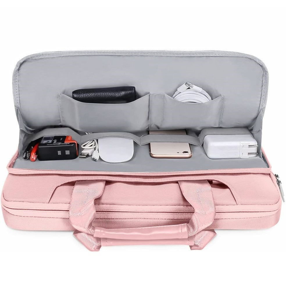 Laptop táska, 15 - 16" készülékhez, vállpánttal, TP Pocket Bag, rózsaszín – 15-16" laptop táskák a Tech Protect kínálatából | Domshop
