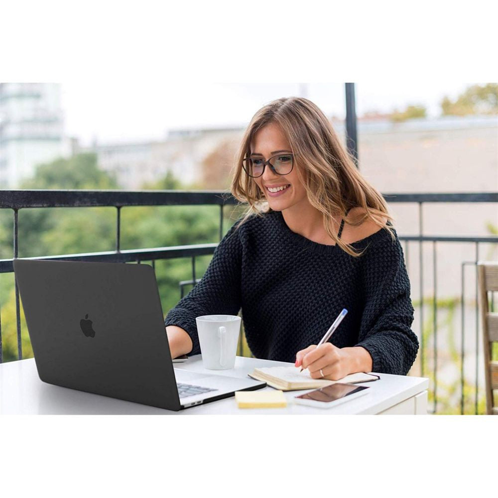 Apple MacBook Pro 14 (2021 - 2024), Műanyag hátlap védőtok, Tech Protect SmartShell, fekete – MacBook Pro 14" tok a Tech Protect kínálatából | Domshop