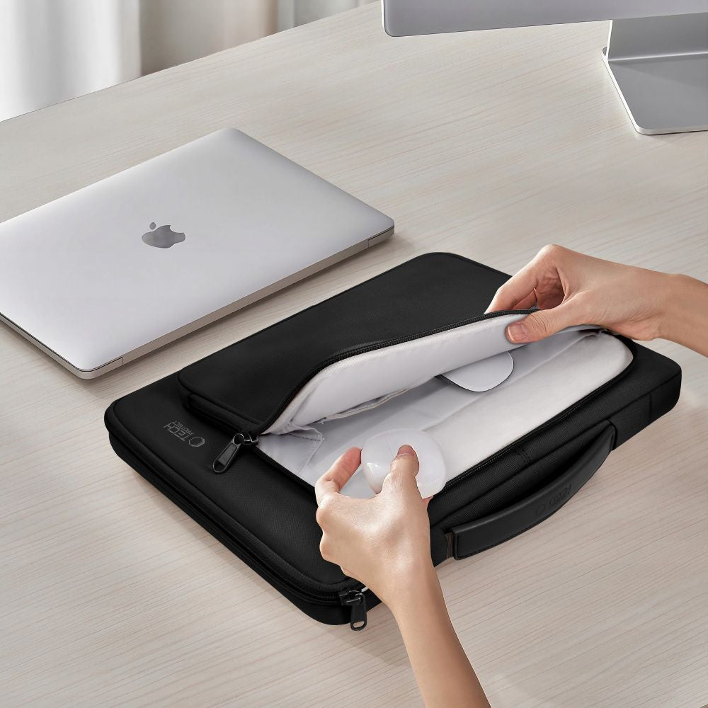 Laptop táska, 15 - 16" készülékhez, TP Basic Bag, fekete – 15-16" laptop táskák a Tech Protect kínálatából | Domshop