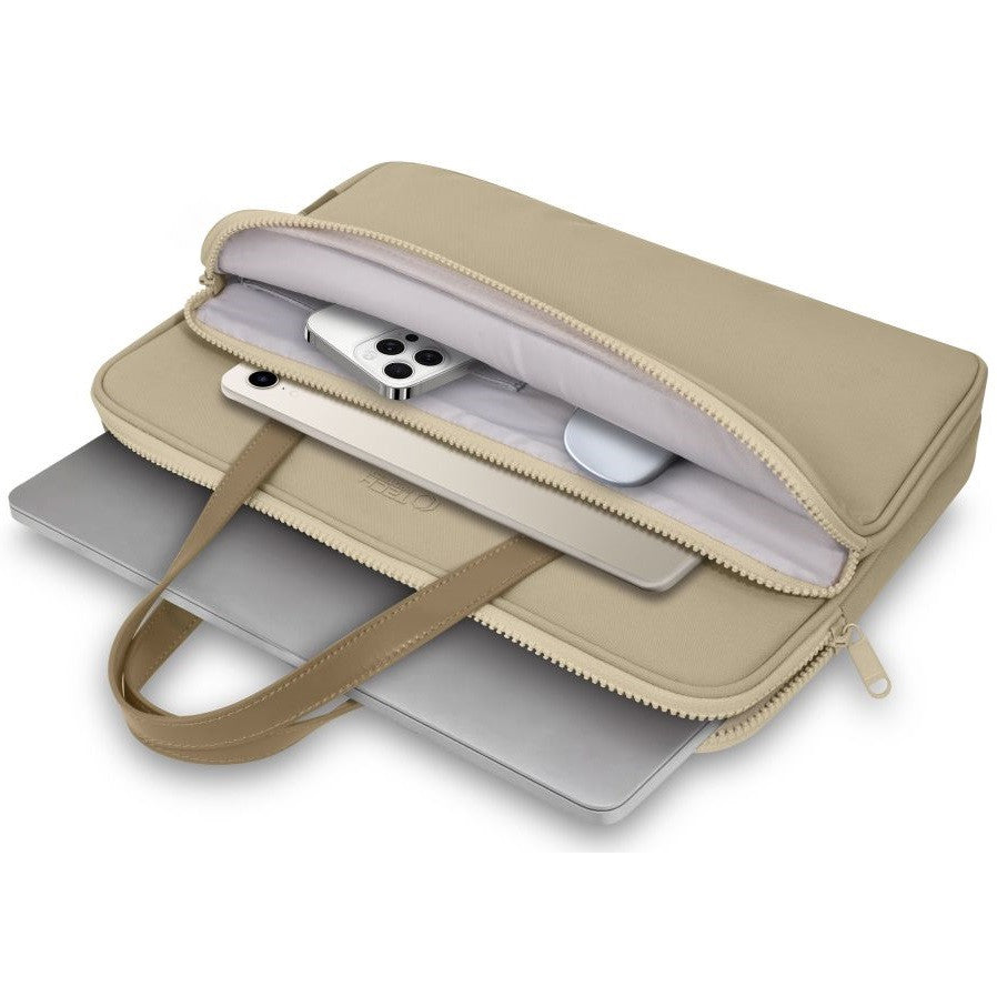 Laptop táska, 15 - 16" készülékhez, TP Basic Carrying Bag, bézs – 15-16" laptop táskák a Tech Protect kínálatából | Domshop